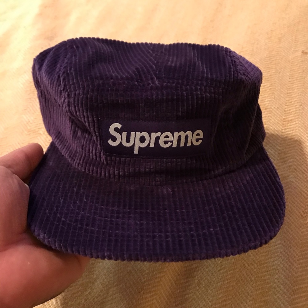 Supreme Corduroy 5 Panel Hat